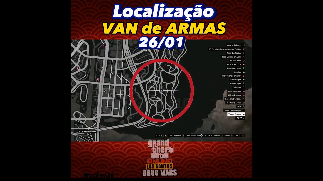 GTA 5 - LOCALIZAÇÃO DE TODAS AS ARMAS 