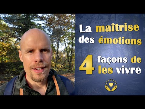 La maîtrise des émotions | 4 façons de les vivre ????