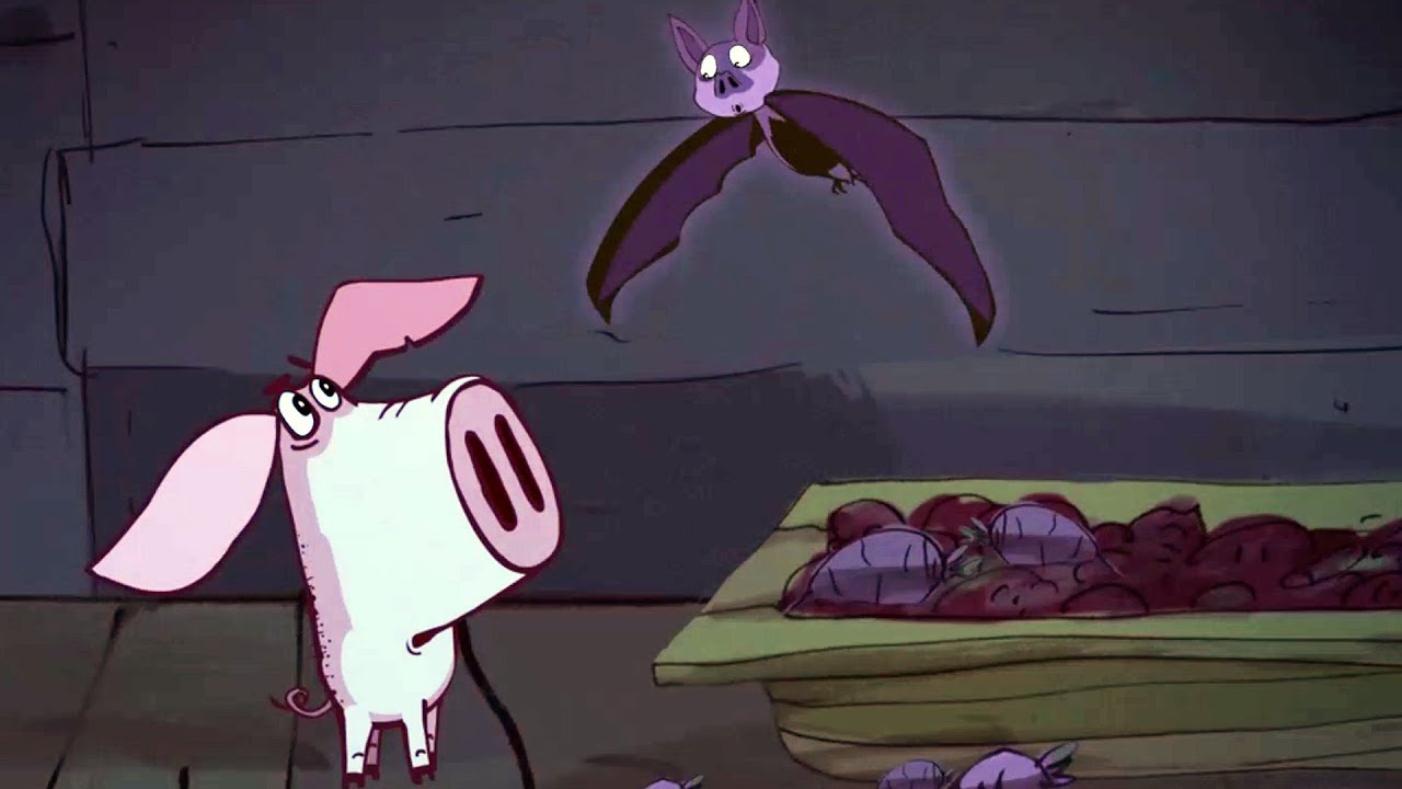 Поросёнок 🐽 Страшилки из деревни 👻 ⭐ Смешные мультики для детей  💠  Гора самоцветов