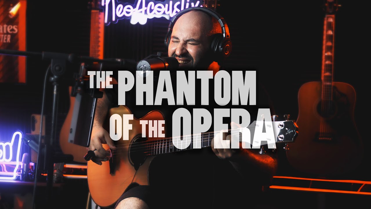 The Phantom Of The Opera Acoustic Cover (Andrew Lloyd Webber) Live