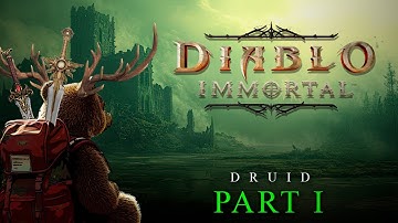 Diablo Immortal Speedrun Gameplay Walkthrough Part 1. (Druid) No Commentary