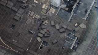 Ropejumping Cooling tower