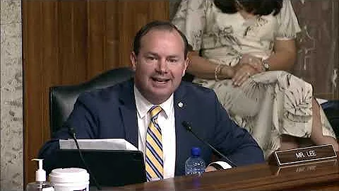 Sen. Lee questions ATF nominee David Chipman on previous statements on silencers.