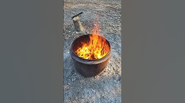 Fire stump removal.
