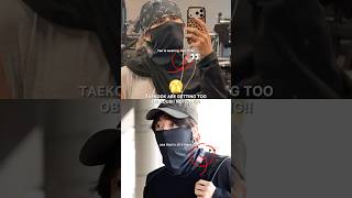 TAEHYUNG KNOWS WHAT HE IS DOING!! #shorts #taekook #taehyung #jungkook #bts #trending