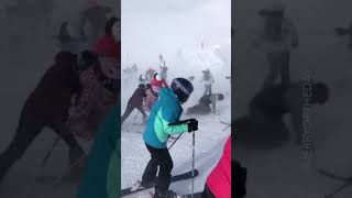 SKIING IS FUN. TAKE THE FAMILY ON A SKI VACATION, THEY SAID IT WOUL...
