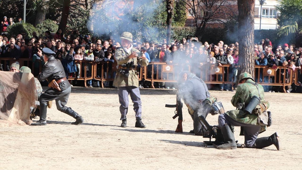Recreación de la Operación Market-Garden de la II Guerra Mundial en Alcalá de Henares