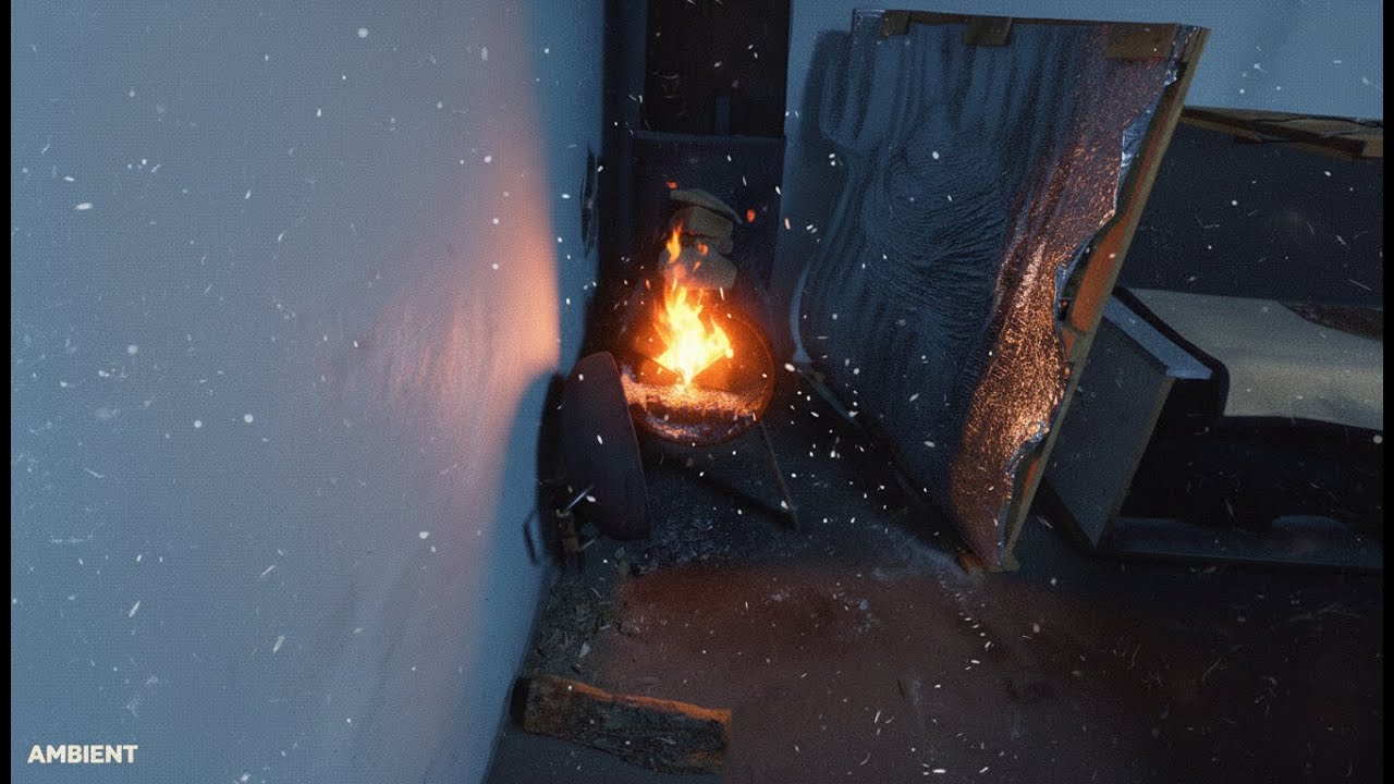 Crackling Fireplace 🔥 Real Fire Sounds for Sleep & Relaxation | 2 Hours