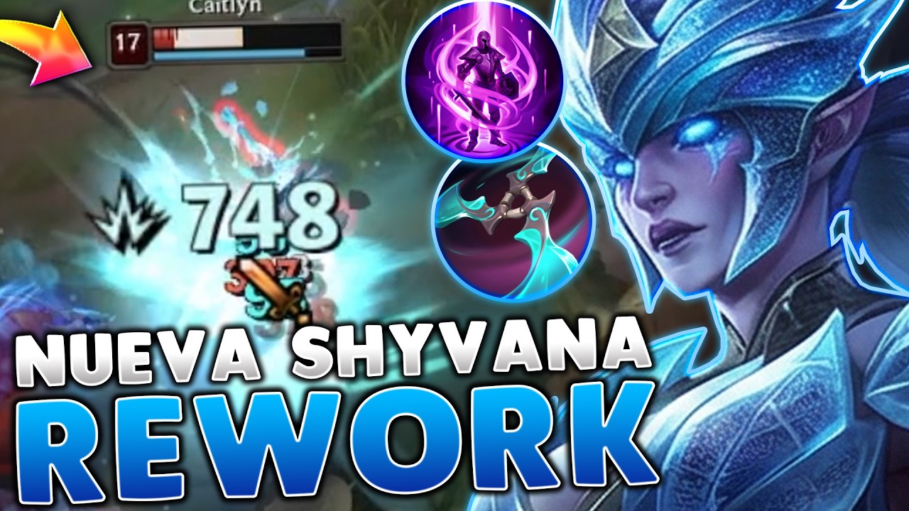 😱¡PRUEBO el *NUEVO REWORK* de SHYVANA en TOP con su BUILD CATACLISMICA y ME QUEDO SIN PALABRAS!