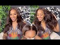 New Invisible knots &amp; Real Scalp wig!!NO GLUE, NO EXTRA WORK|RPGSHOW| TANAANIA