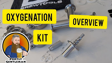 Brewtools Brewing System B40 B80 inline oxygenation kit overview