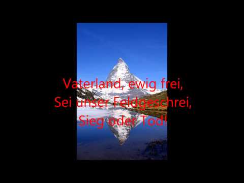 Heil dir Helvetia - alte Schweizer Nationalhymne mit Text