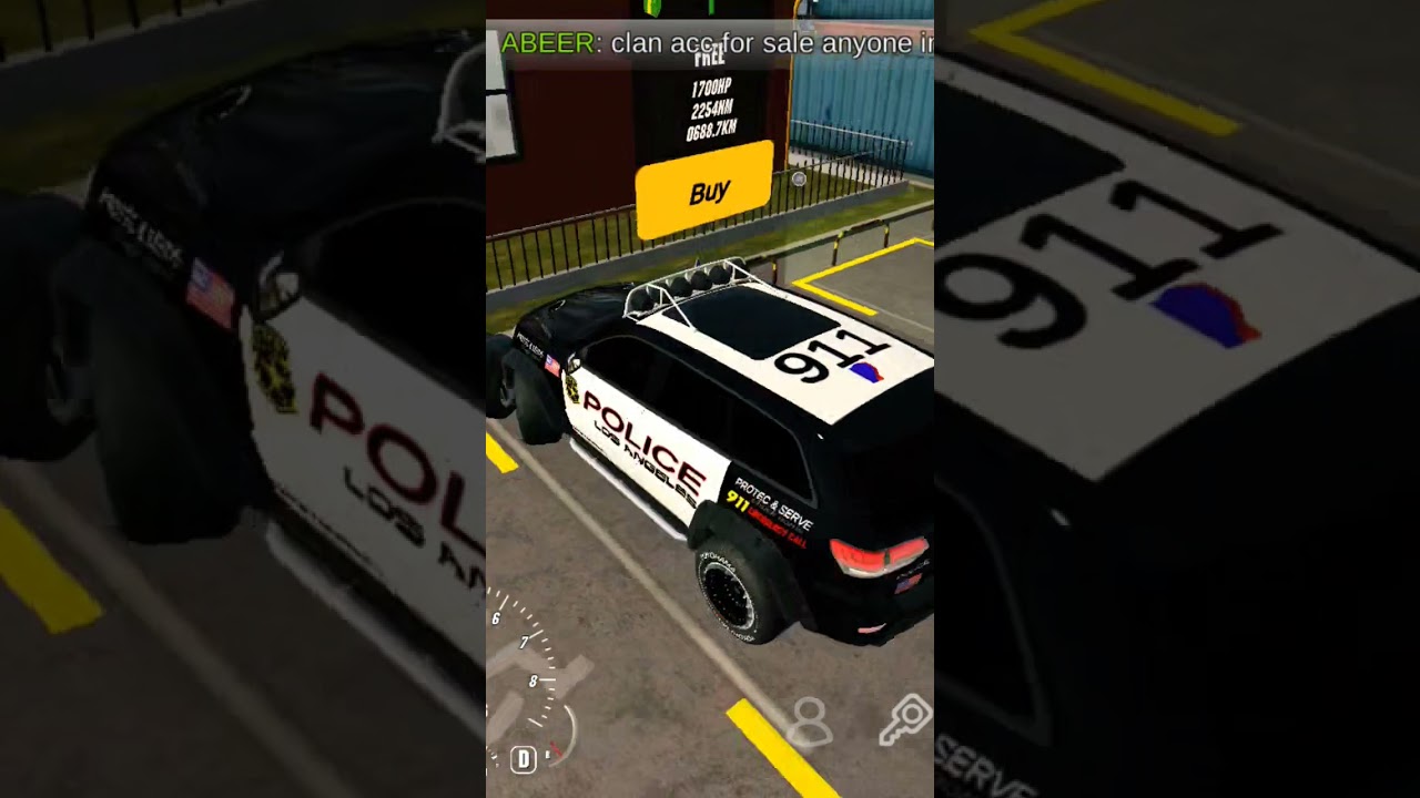 FREE DESIGN POLICE CAR SOLD🥵125OUTOF 200 