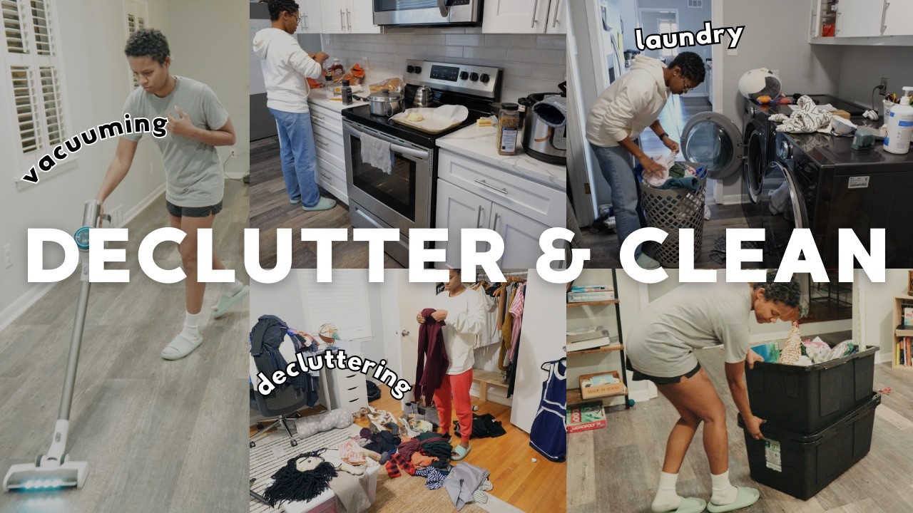 Declutter and Clean the House with me | Cleaning Motivation - YouTube