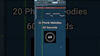20 Phonk Melodies, 60 Seconds #phonk
