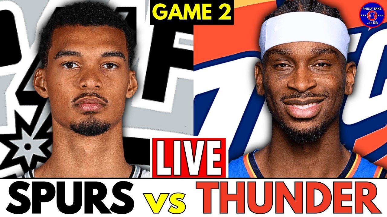 NBA Playoffs LIVE: San Antonio Spurs vs Oklahoma City Thunder Game 2 Play-By-Play & Scoreboard