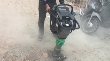 [ Máy Đầm Cóc ] Máy Đầm Cóc Nhật Bãi Mikasa MT55L - Chạy 55 Giờ Mới 90%