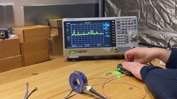 Testing Shielding Effectiveness of Coaxial Cables: Using a comb generator