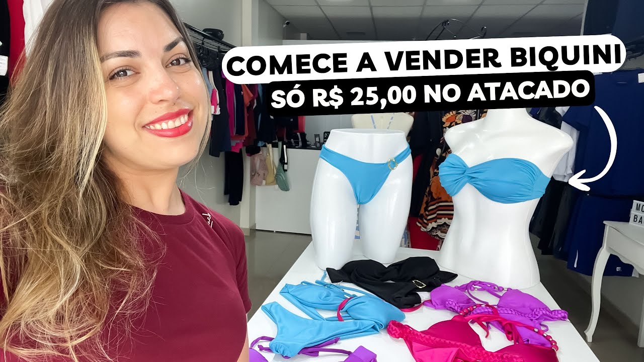 COMECEI A VENDER BIQUÍNIS NA LOJA + FORNECEDOR ABERTO