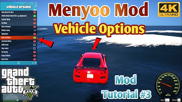 Menyoo Mod | Vehicle Options Tutorial | Hindi | By GT GAMING
