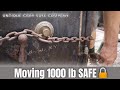 HOW TO MOVE 1000 LB ANTIQUE SAFE | CARY SAFE COMPANY