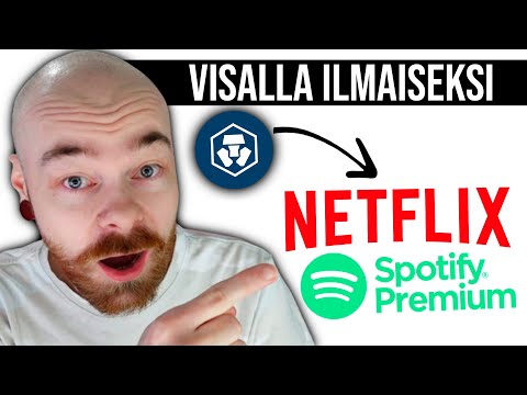 Miten tilaat crypto.com kortilla Netflix & Spotify ILMASEKSI