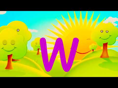 Английский Алфавит Песенка - The Alphabet Song - Песня - Abc Алфавит Alphabet - Colours Alphabet