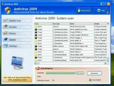 Antivirus 2009 sicher