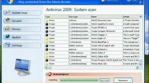 How Antivirus 2009 Infects Your Computer