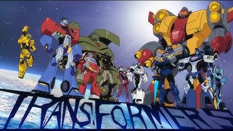 Transformers: Animated japanese intro with english theme