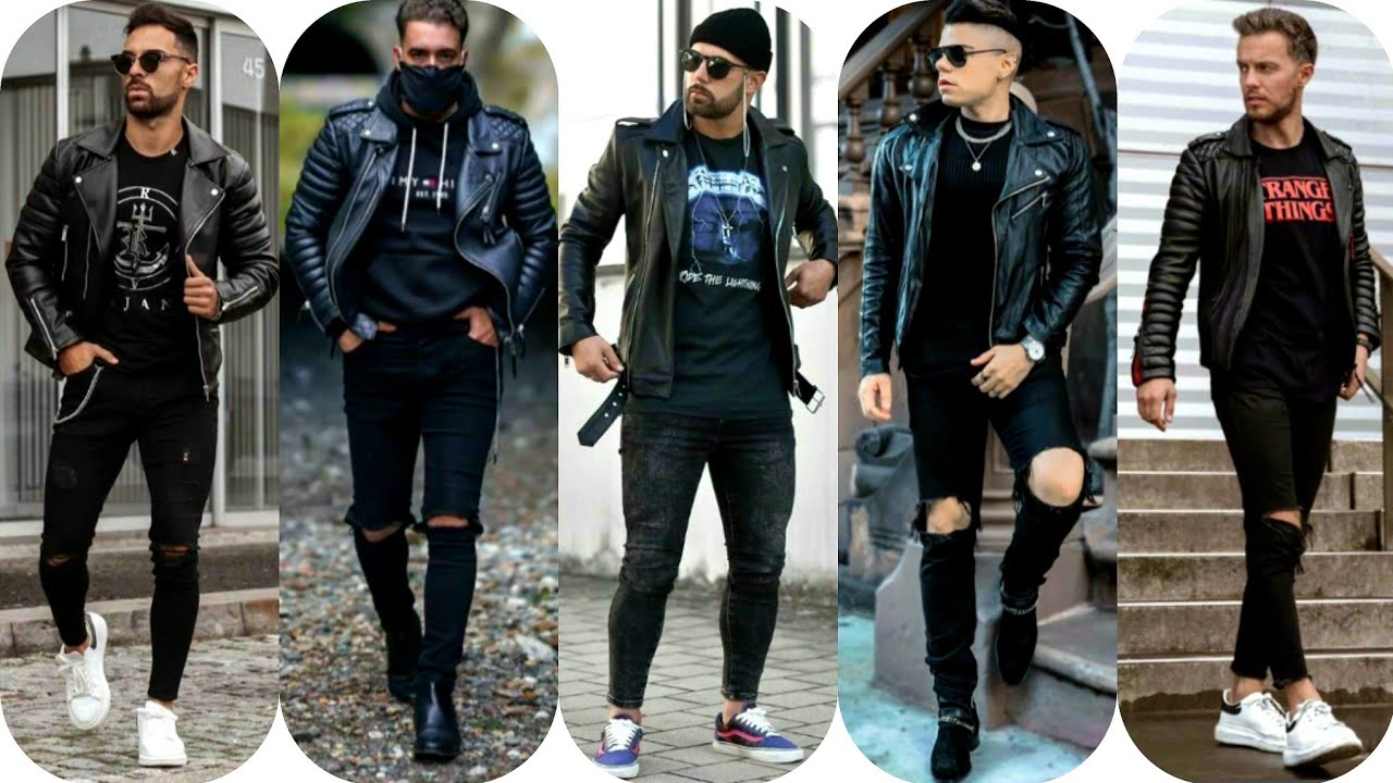 All Black Outfit For Men 21 Easy Black Outfit Ideas Best Ideas Black Jacket Outfits Zhf Youtube