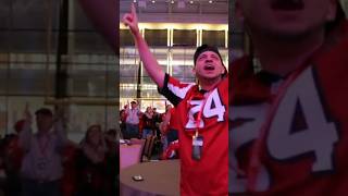 Atlanta Falcons Fans React to Tom Brady Pick Six in Super Bowl 51!! #shorts #falcons #patriots