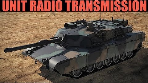 Mission Editor: Ground Units Transmitting Radio Messages | DCS WORLD