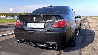 BMW M5 5.8L F1 DINAN STROKER 630HP BLACK BEAST!