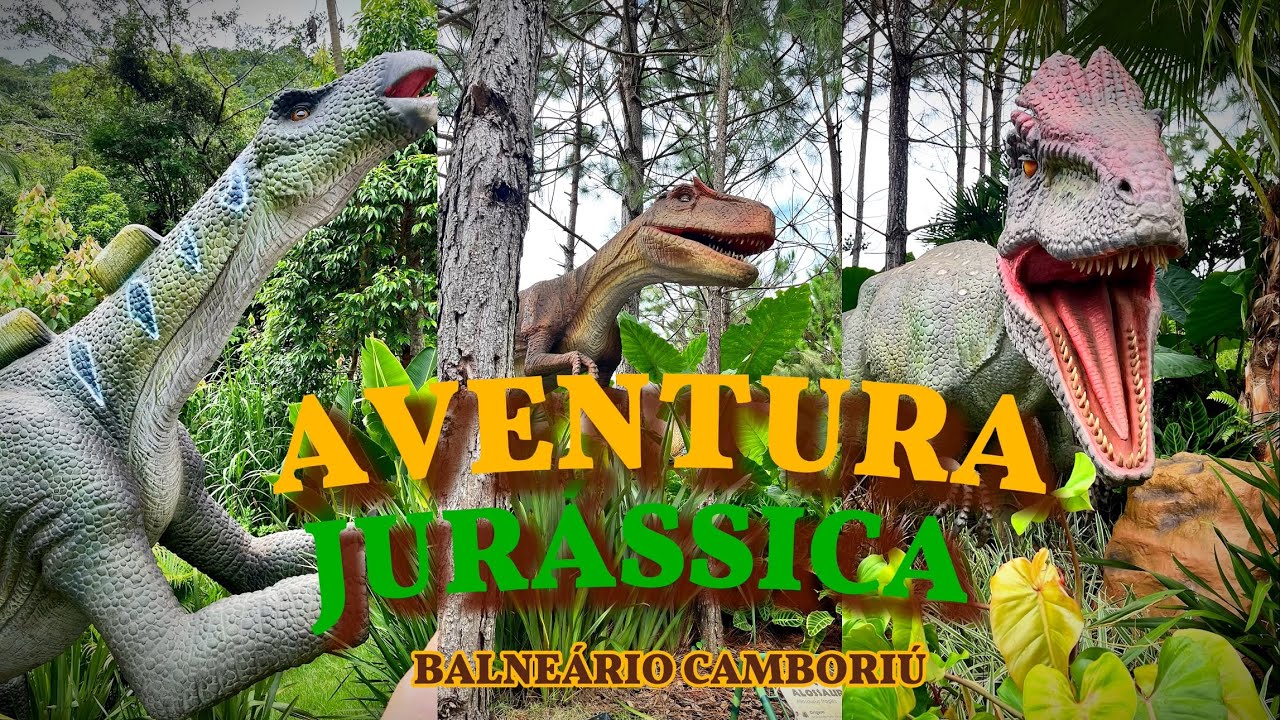 Parque dos dinossauros Balneário Camboriú-SC Aventura jurássica