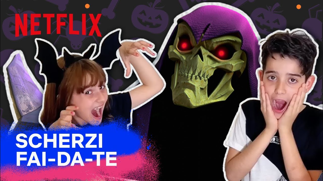 Prepariamo degli SCHERZI DI HALLOWEEN con @SilviaKidsYT 👻🎃 Netflix Futures Italia