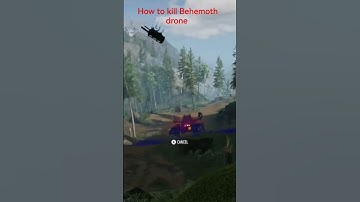 How to kill Behemoth drone on ghost recon breakpoint