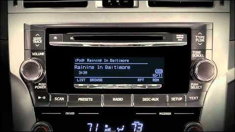 Audio (USB/Ipod Input) Avalon Toyota of Slidell