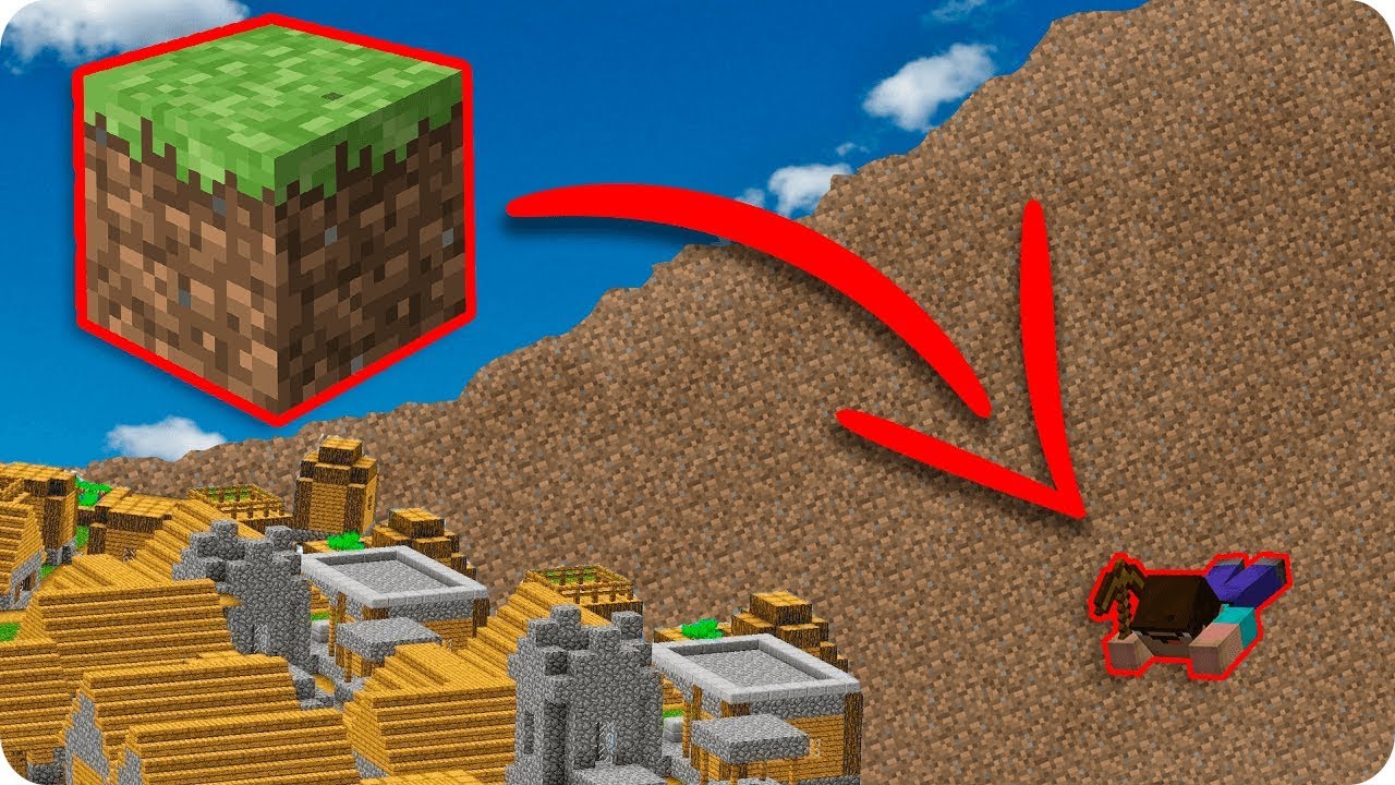 TSUNAMI DE TIERRA EN MINECRAFT  RETO DE LA BASE VS 