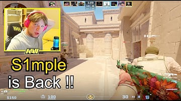 S1mple is Back Play CS2 Anubis Faceit Match 2024 Twitch