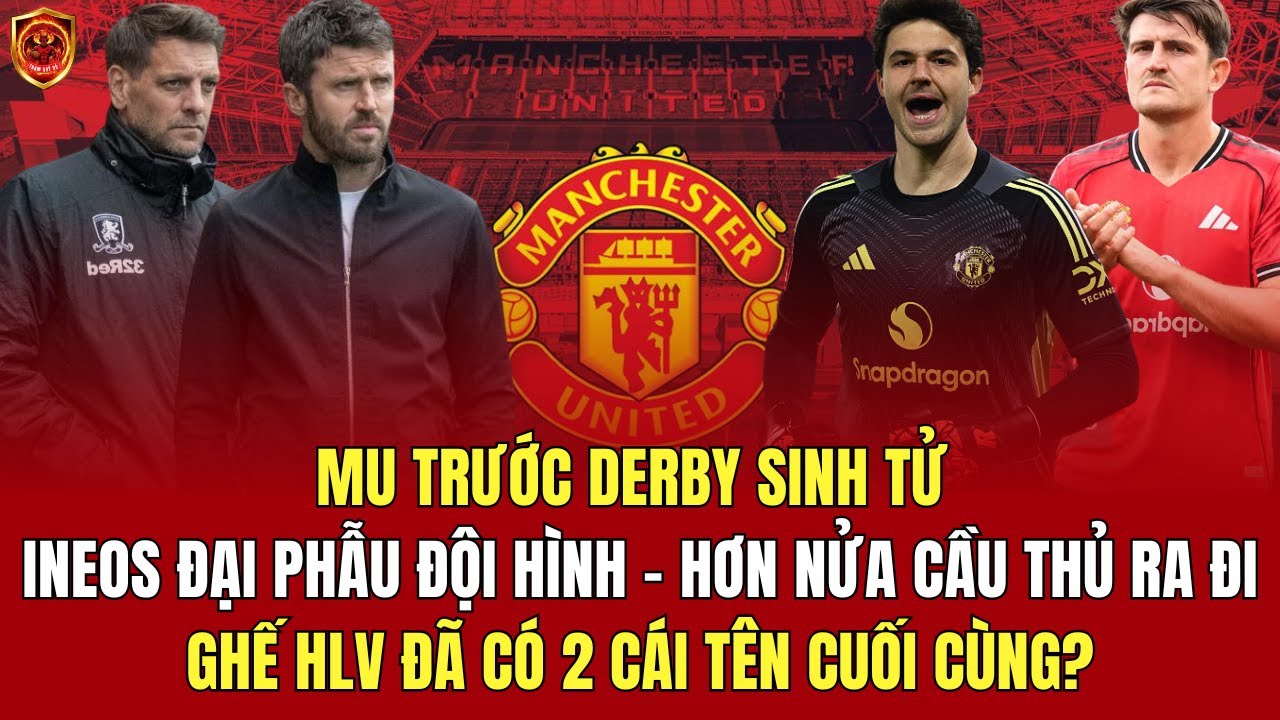 TIN SÁNG MU | MU Trước Derby Sinh Tử:INEOS Đại Phẫu Đội Hình, Ghế HLV Dần Lộ Diện? 