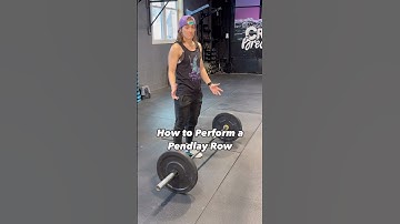 Pendlay Row Points of Performance #crossfit #weightlifting #strengthtraining #pendlayrow