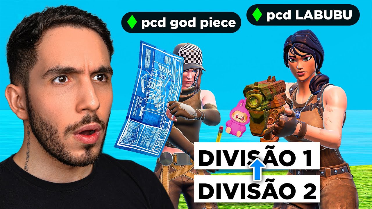 Meus inscritos PASSARAM pra DIVISÃO 1 jogando assim! 🐰