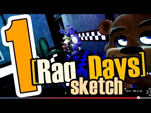 [Rag_Days Sketch] #1 Хардбас! (five nights at freddy's GMod rag days)