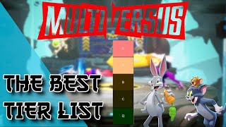 The ULTIMATE Multiversus Character Tier List!