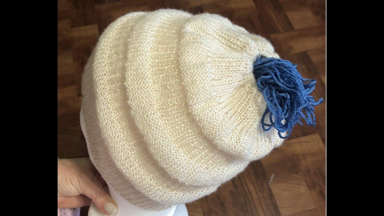 Haciendo gorros y bufandas 🧣 Nuevo método de tejer en la maquina redo