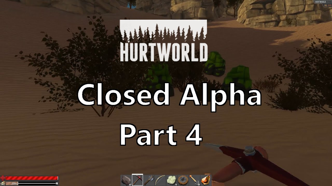 Hurtworld (Closed Alpha) -  Part 4 - Getting "Ore"-ganized