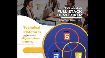CSS Align-content Tutorial in Hindi | how to apply align-content properties | css |html |javascript