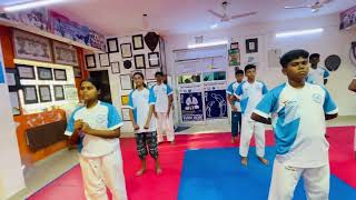 Black belt camp Day 4 Taekwondo Taegeuk 4 (SA JANG)#taekwondo #martialarts #worldtaekwondo