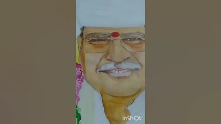 Padmashree Dr.Appa Saheb Dharmadhikari#Sadguru#Portrait painting#shorts